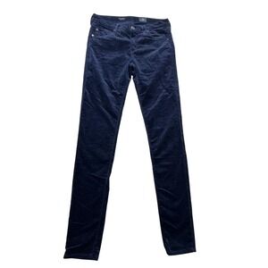 AG Adriano Goldschmied Jeans Womens 28R The Legging Super Skinny Velvet Made USA